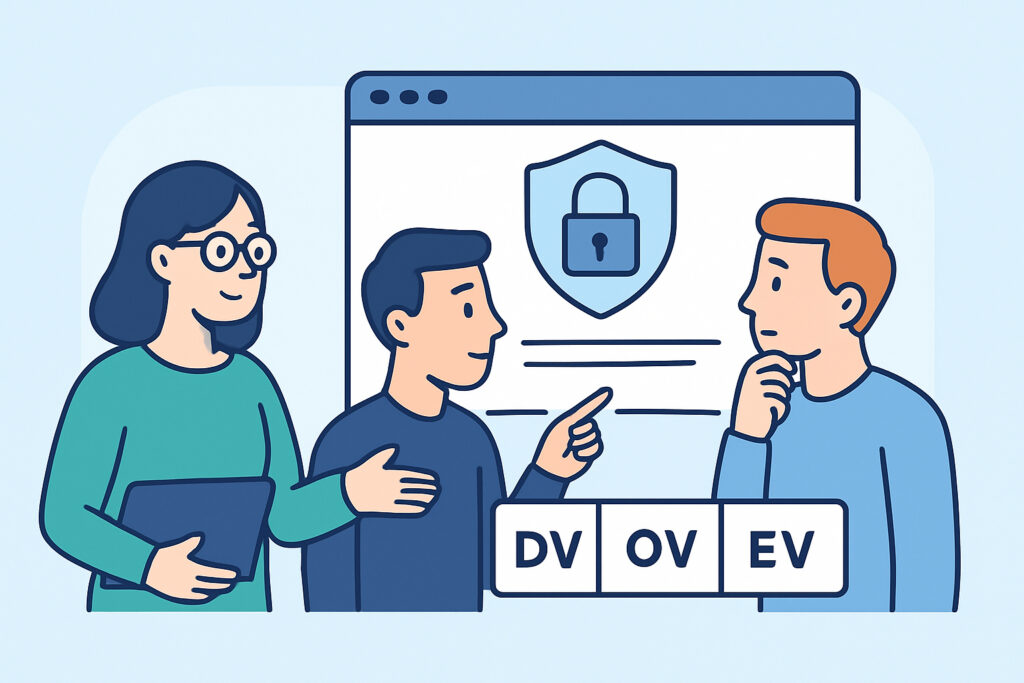 The Difference Between DV, OV, and EV SSL Certificates Explained